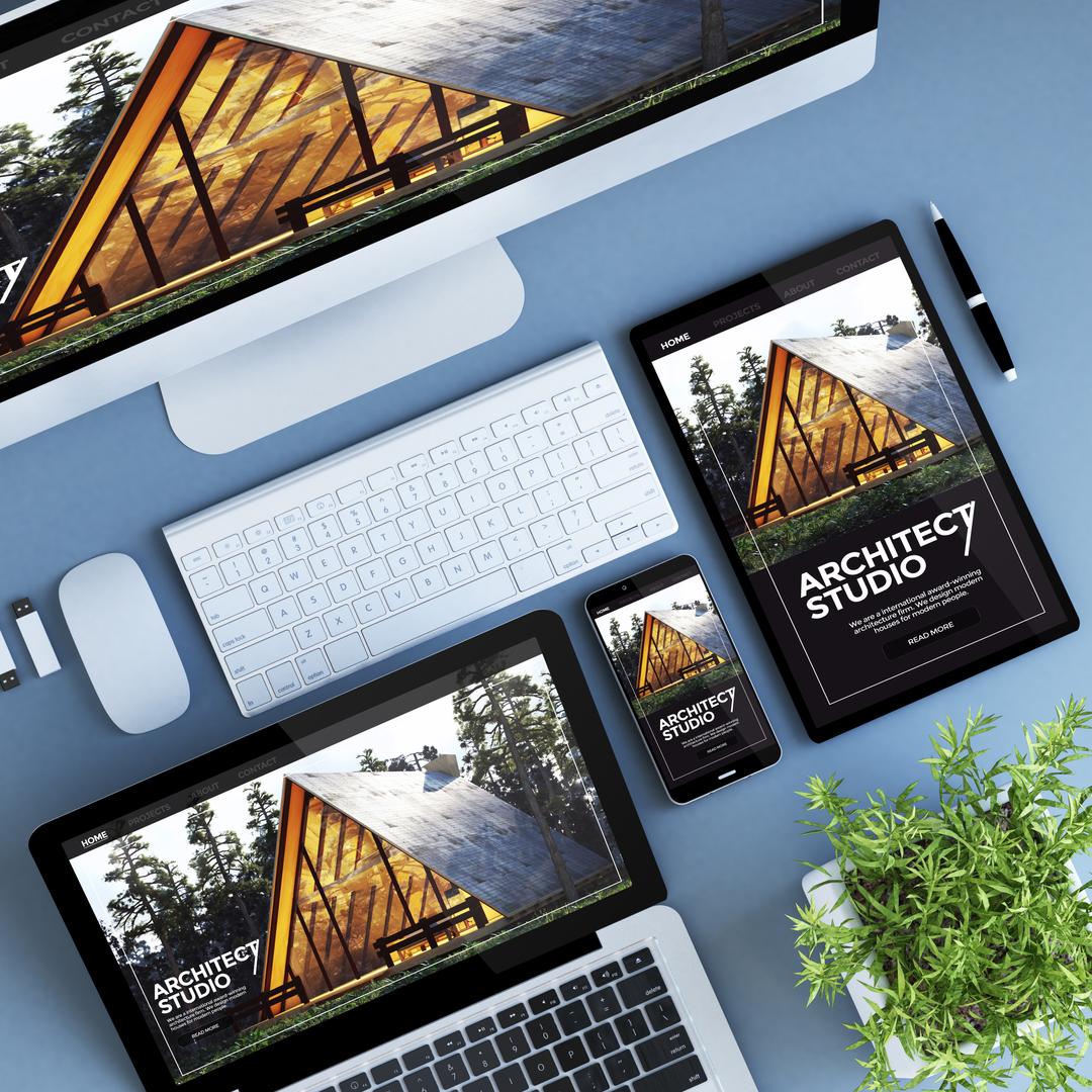 Every Website. Stunning. interface mockup